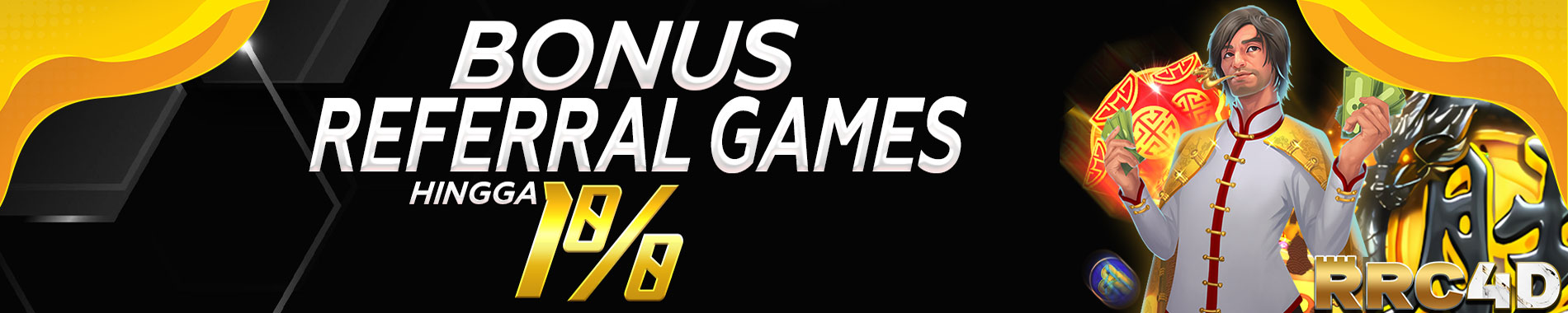 Bonus Referral Games Hingga 1%